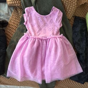 EUC Cat & Jack Purple Bunny Dress
